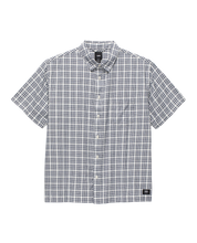 Wilshire Mini Plaid Woven Shirt - Marshamallow/Dress Blues