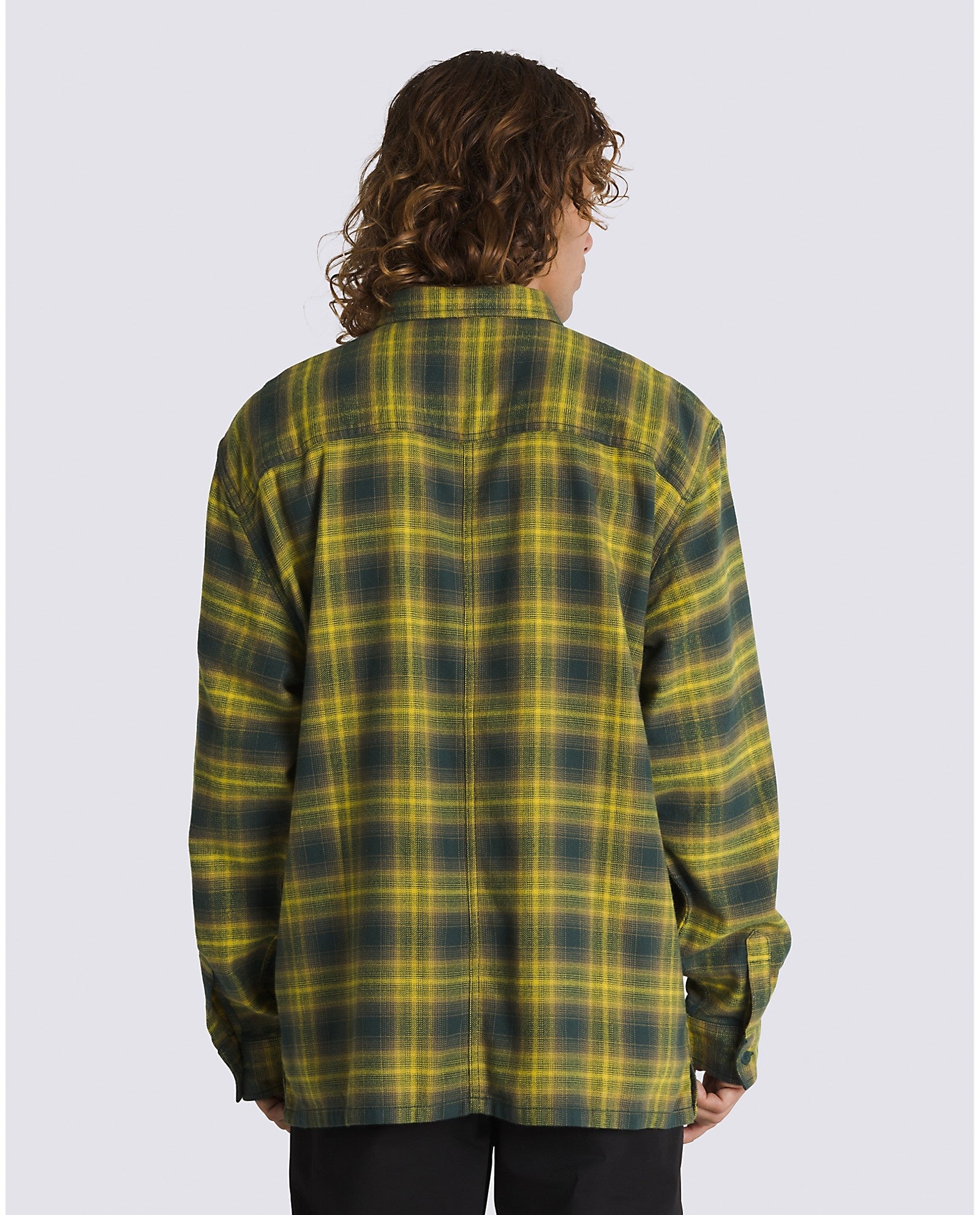 Montwood Zip Flannel Shirt - Green Gables/Gothic Olive Green