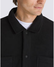 Penmar Heavyweight Polar Fleece Shacket - Black