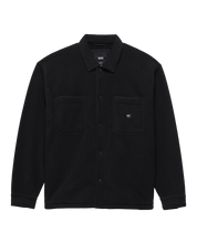 Penmar Heavyweight Polar Fleece Shacket - Black