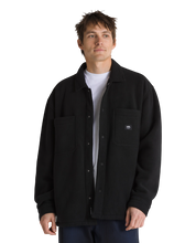 Penmar Heavyweight Polar Fleece Shacket - Black