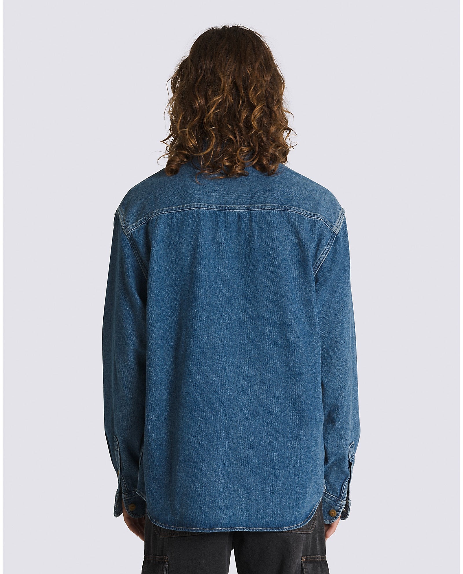 Stevens Denim Long Sleeve Shirt - Vintage Indigo