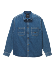 Stevens Denim Long Sleeve Shirt - Vintage Indigo