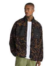 Debrusk Loose Sherpa Full Zip - Sepia/Black