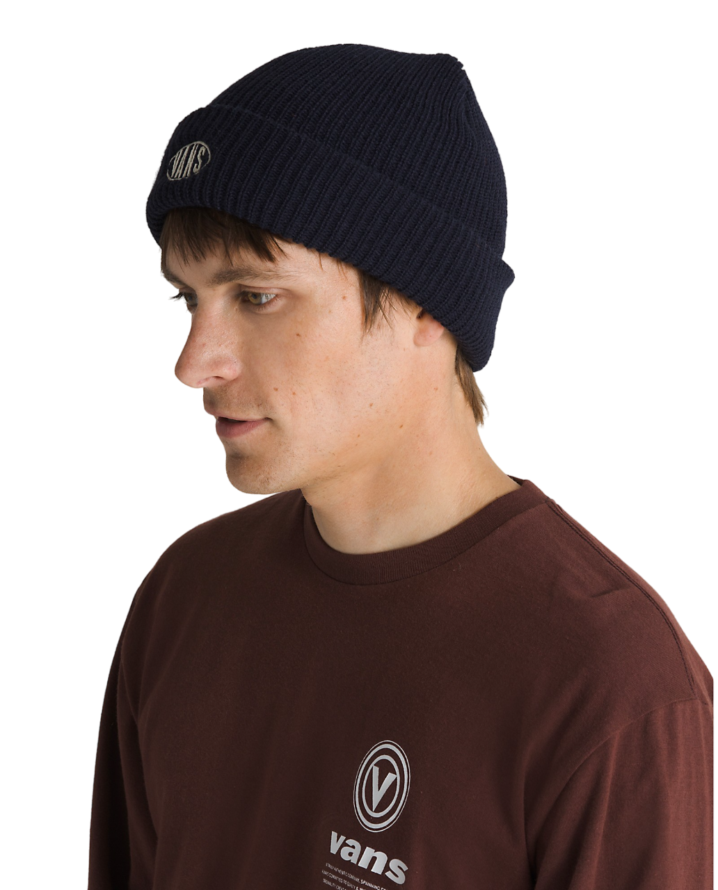 Spray On Cuff Beanie - Dress Blues