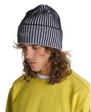 Nesbit Cuff Beanie - Black/White