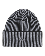 Nesbit Cuff Beanie - Black/White