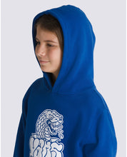 Sweat à capuche ample Rattler pour enfants - True Blue