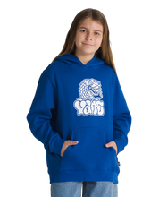 Sweat à capuche ample Rattler pour enfants - True Blue