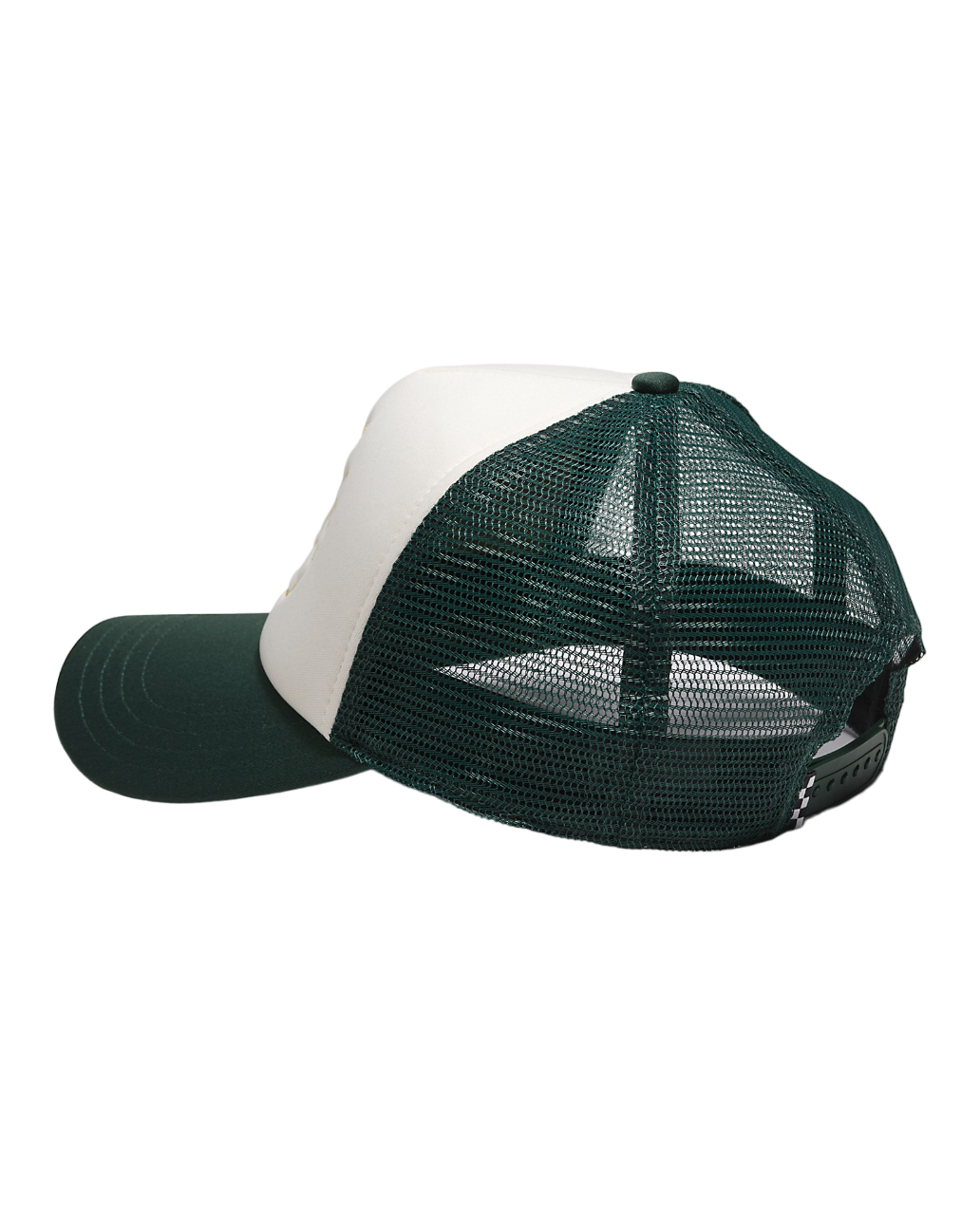 Casquette de camionneur Skate Smile - Vert scarabée