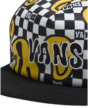 Casquette de camionneur rétro non structurée Vans pour enfants - Chrome citron