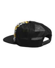 Casquette de camionneur rétro non structurée Vans pour enfants - Chrome citron