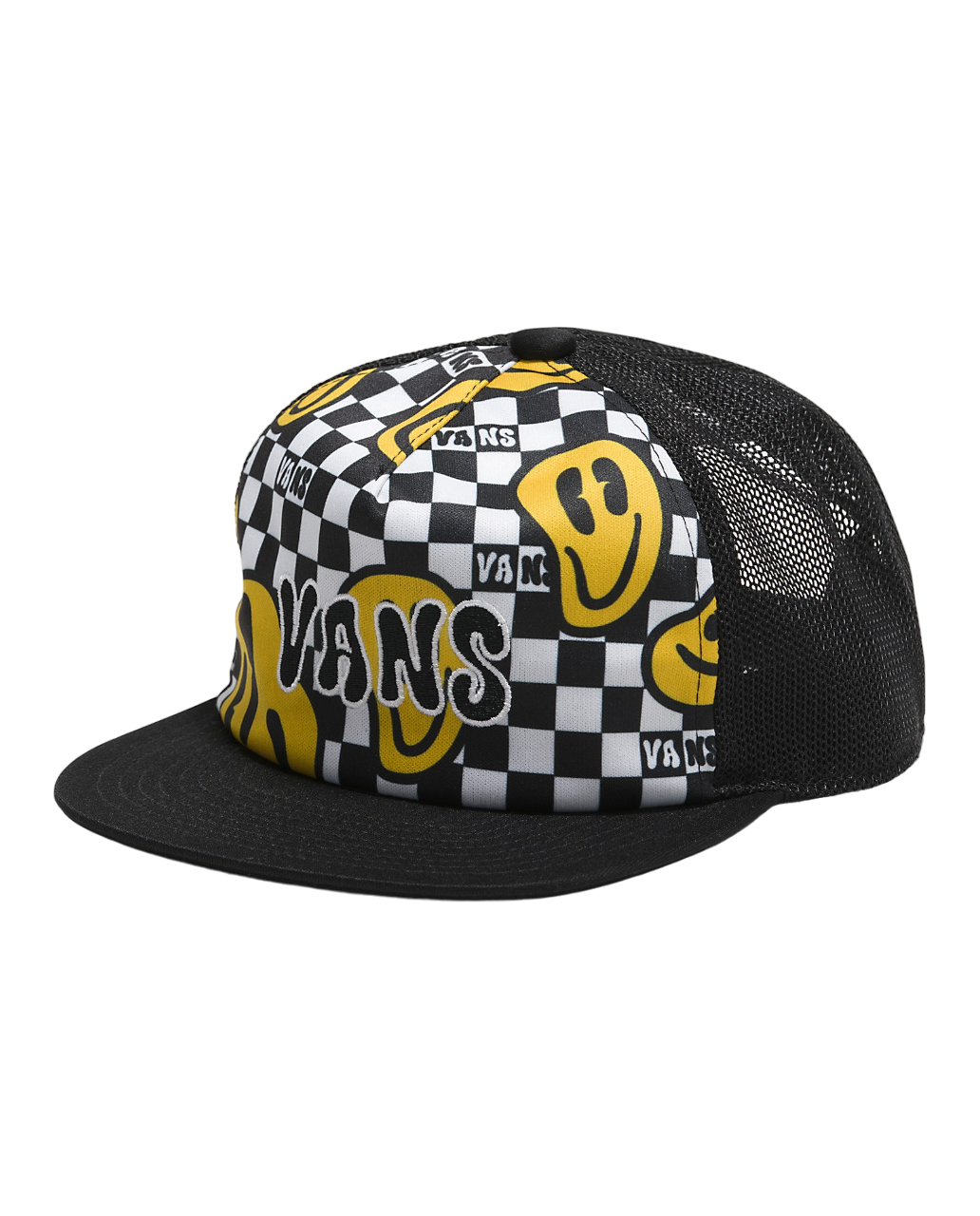 Casquette de camionneur rétro non structurée Vans pour enfants - Chrome citron