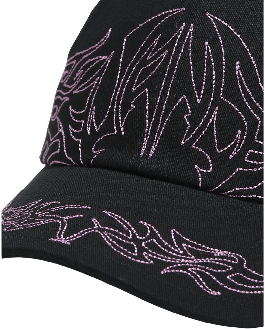 Casquette structurée pour jockey Skate Tribe - Noir