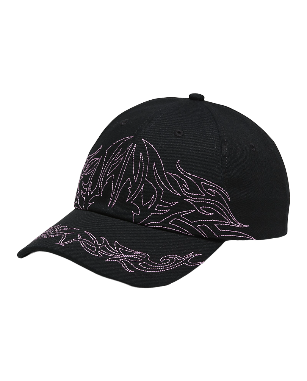 Skate Tribe Structured Jockey Hat - Black