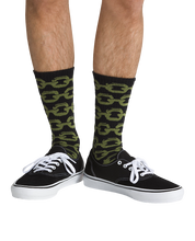 Skate Chain Crew Sock - Black