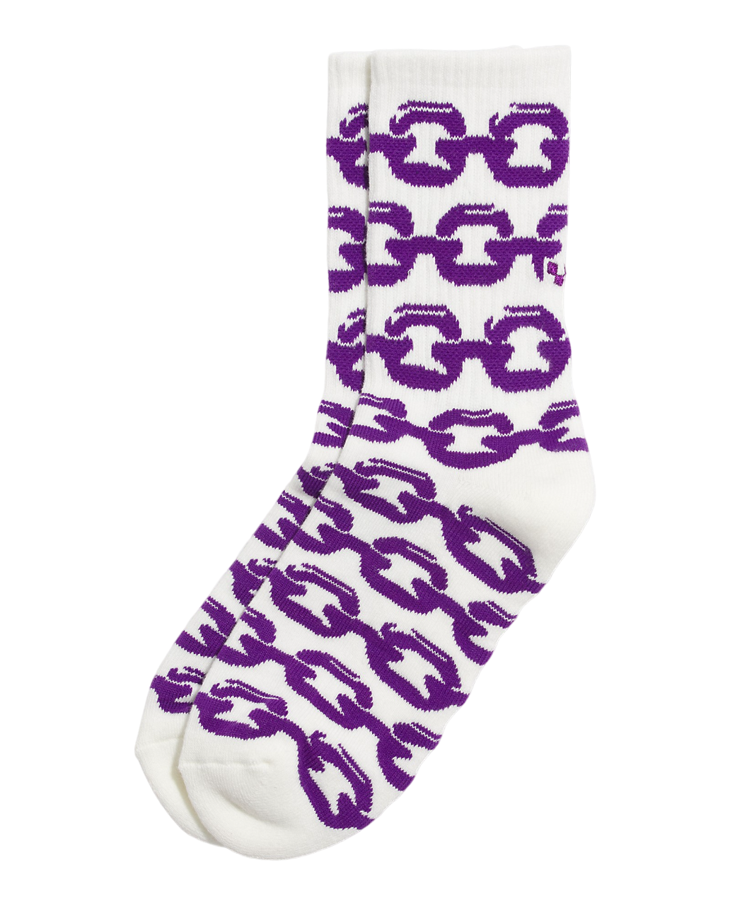 Skate Chain Crew Sock - Marshmallow (6.5-10)