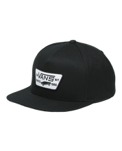 Full Patch Snapback Hat - True Black