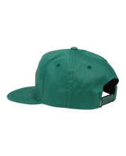 Full Patch Snapback Hat - Bistro Green