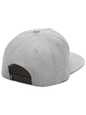 Full Patch Snapback Hat - Heather Grey