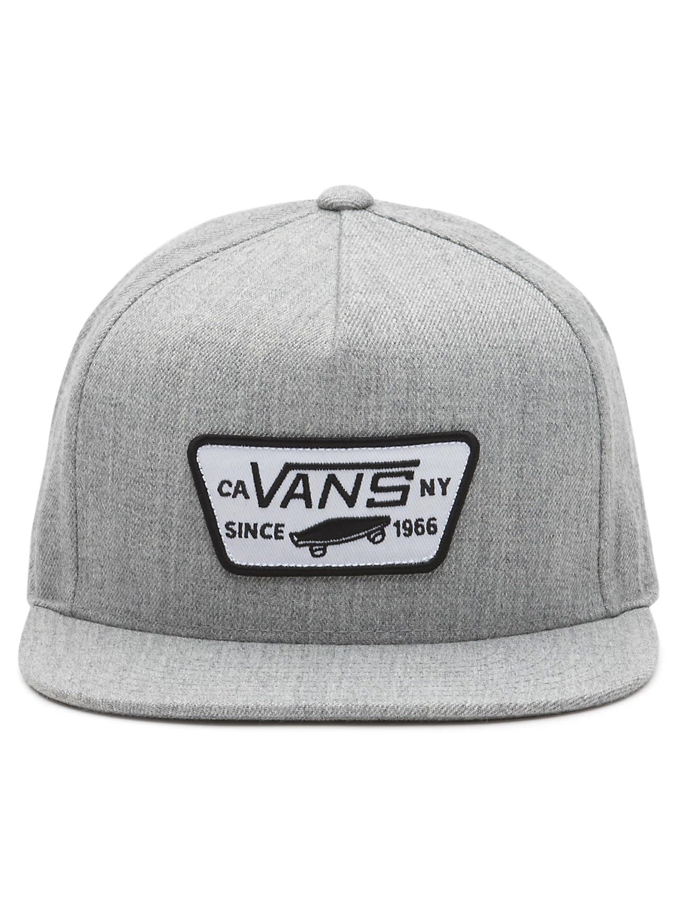 Full Patch Snapback Hat - Heather Grey