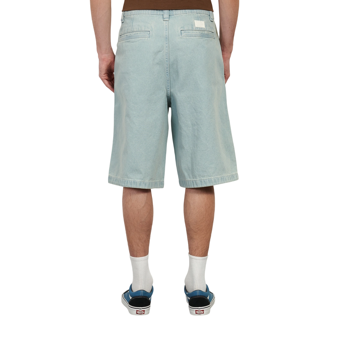 Authentic Chino Baggy Shorts - Light Stonewash