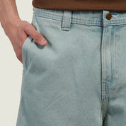 Authentic Chino Baggy Shorts - Light Stonewash