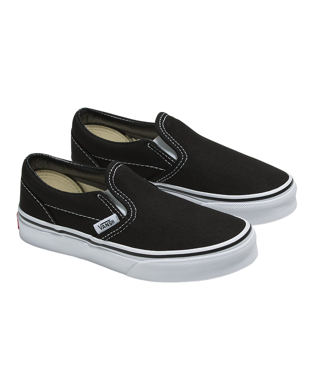 Kids Classic Slip-On - Black/White