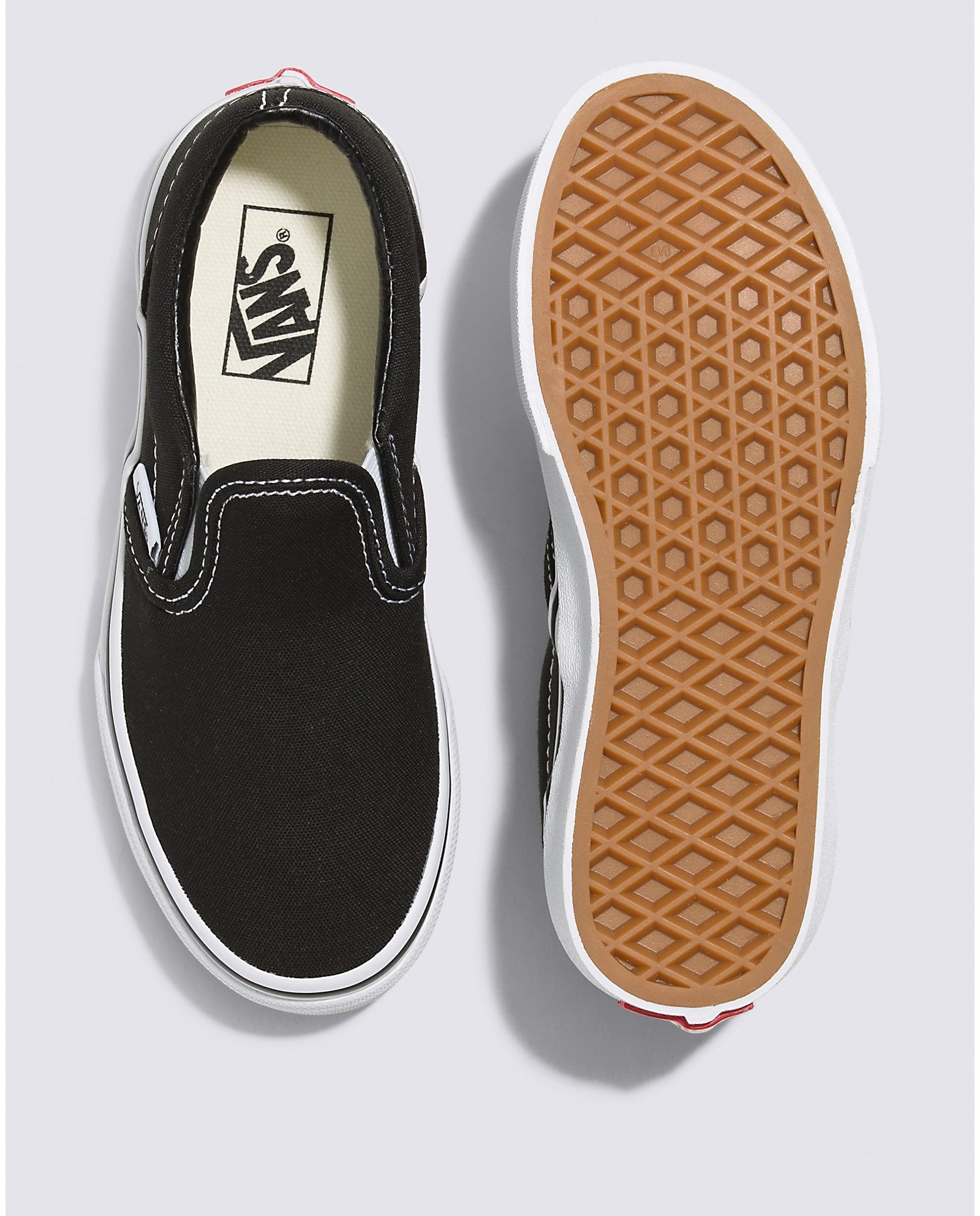 Kids Classic Slip-On - Black/White