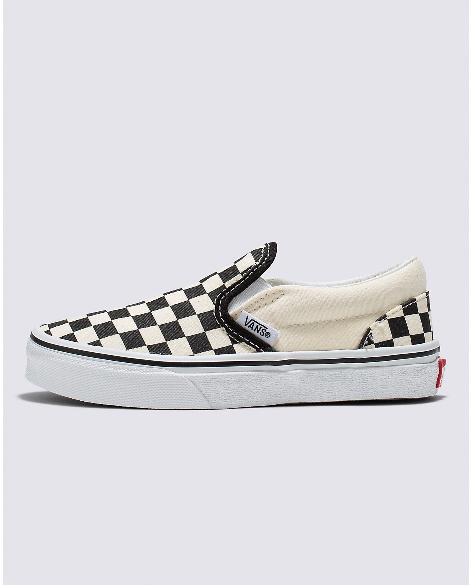 Kids Slip-On Checkerboard - Black/White