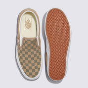 Classic Slip-On - Canvas Block Brown