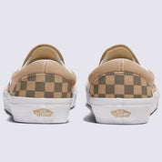 Classic Slip-On - Canvas Block Brown