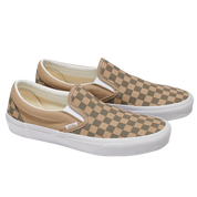 Classic Slip-On - Canvas Block Brown