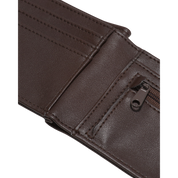 Drop V Bifold Wallet - Dark Brown