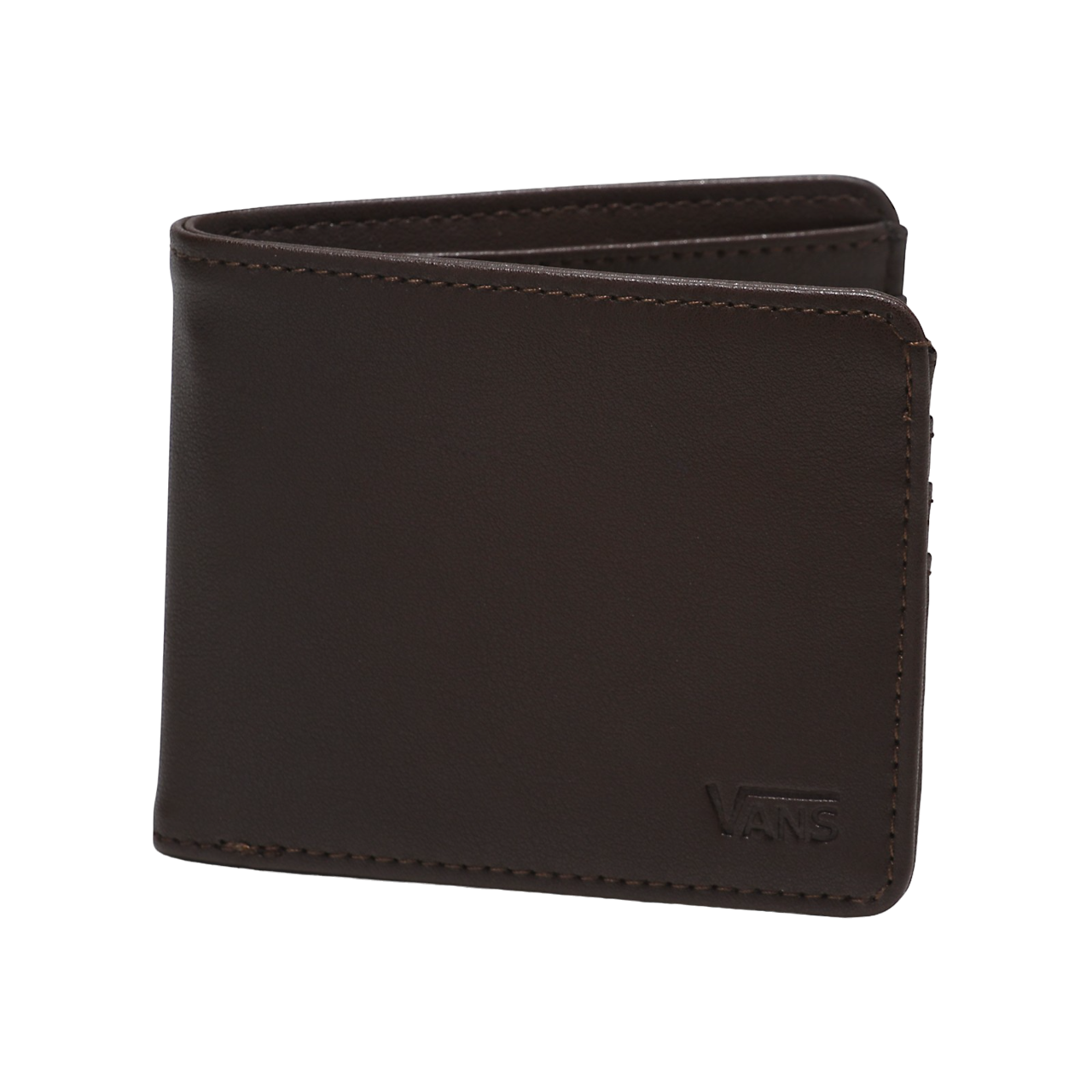 Drop V Bifold Wallet - Dark Brown