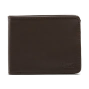 Drop V Bifold Wallet - Dark Brown