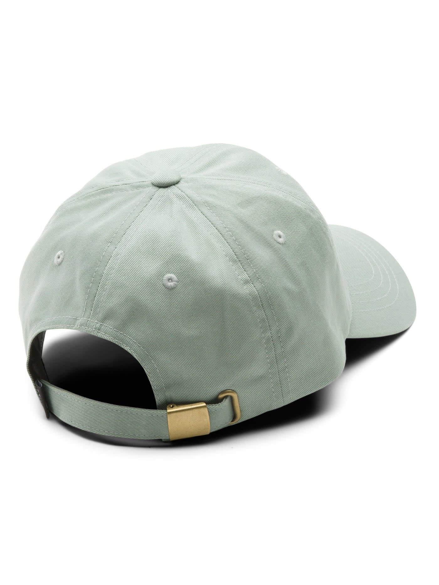 Casquette Jockey Strapback à visière incurvée - Vert Milieu 