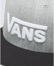 Drop V II Snapback Hat - Heather Grey/Black