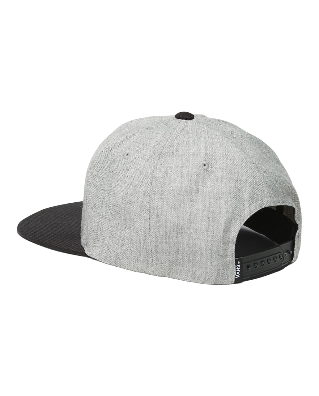 Drop V II Snapback Hat - Heather Grey/Black