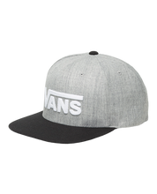 Drop V II Snapback Hat - Heather Grey/Black