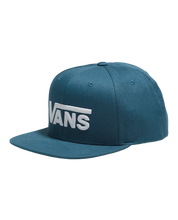 Kids Drop V Snapback Hat - Vans Teal