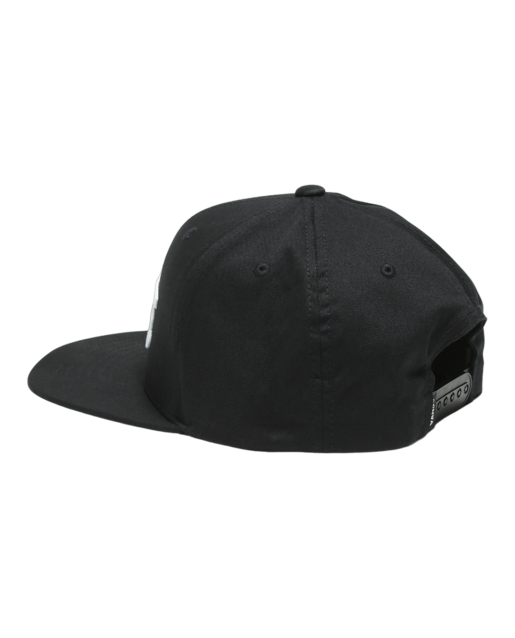 Kids Drop V Snapback Hat - Black/White