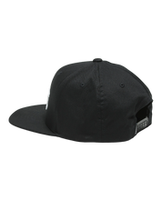 Kids Drop V Snapback Hat - Black/White