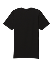 T-shirt avec logo sur la poitrine gauche - Noir/Blanc 