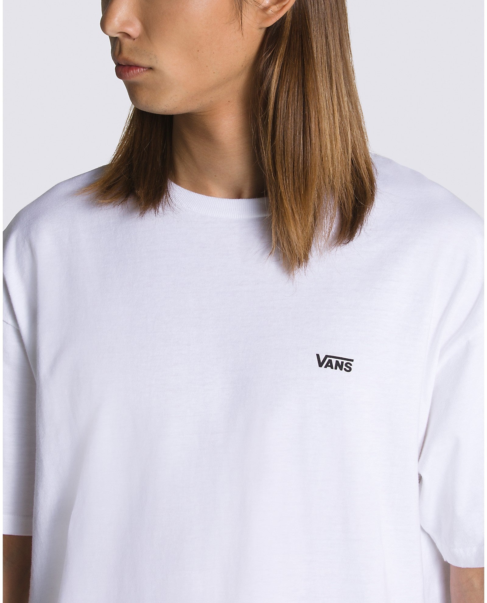 Left Chest Logo T-Shirt - White/Black