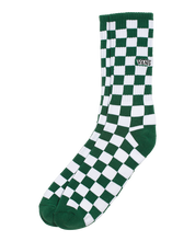 Checkerboard Crew Socks II - Eden