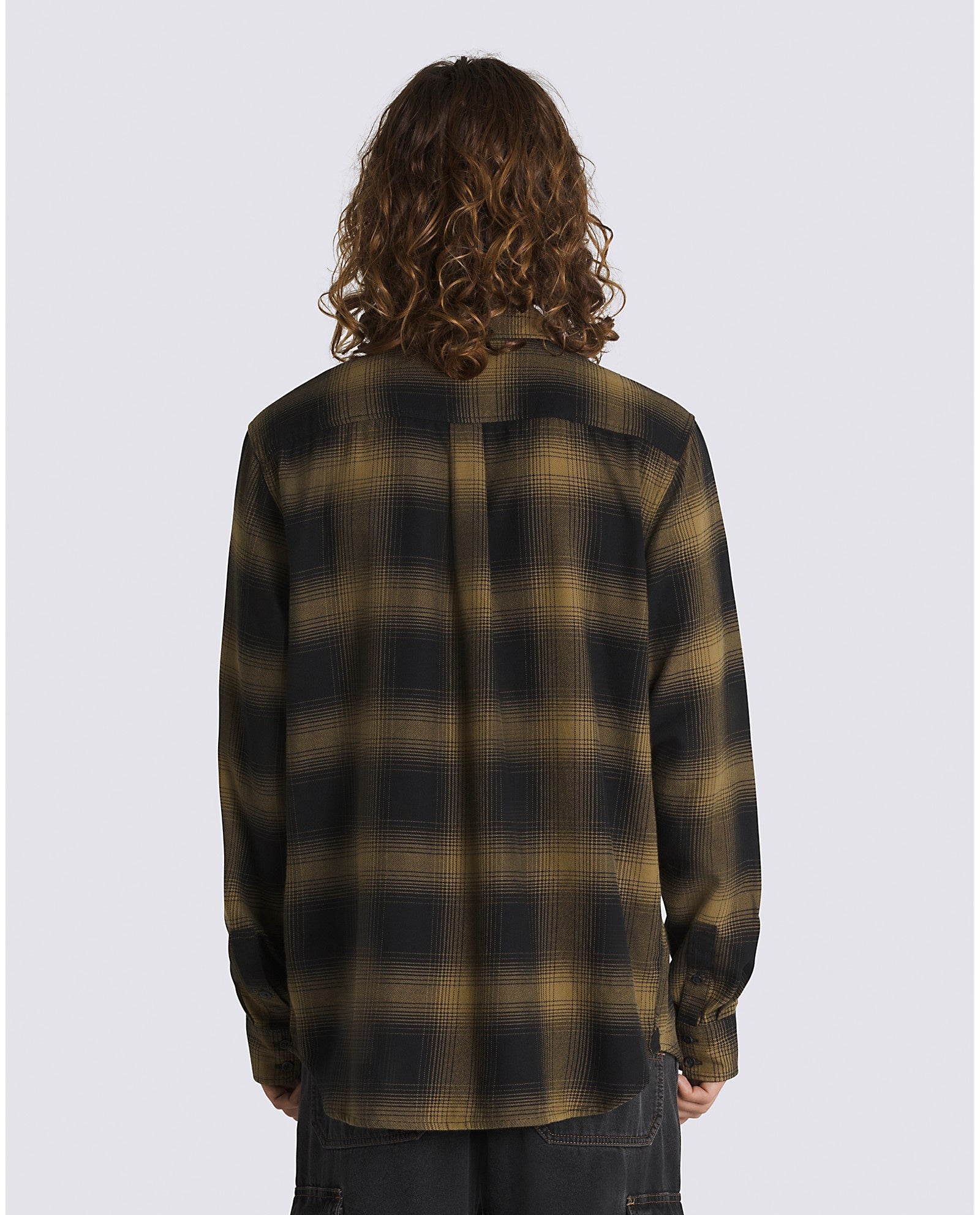 Monterey Long Sleeve Shirt - Black/Gothic Olive