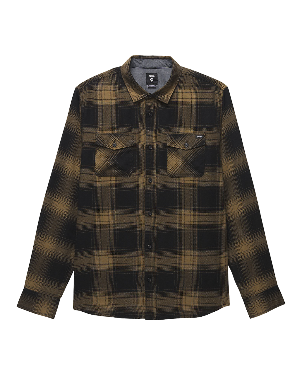 Monterey Long Sleeve Shirt - Black/Gothic Olive