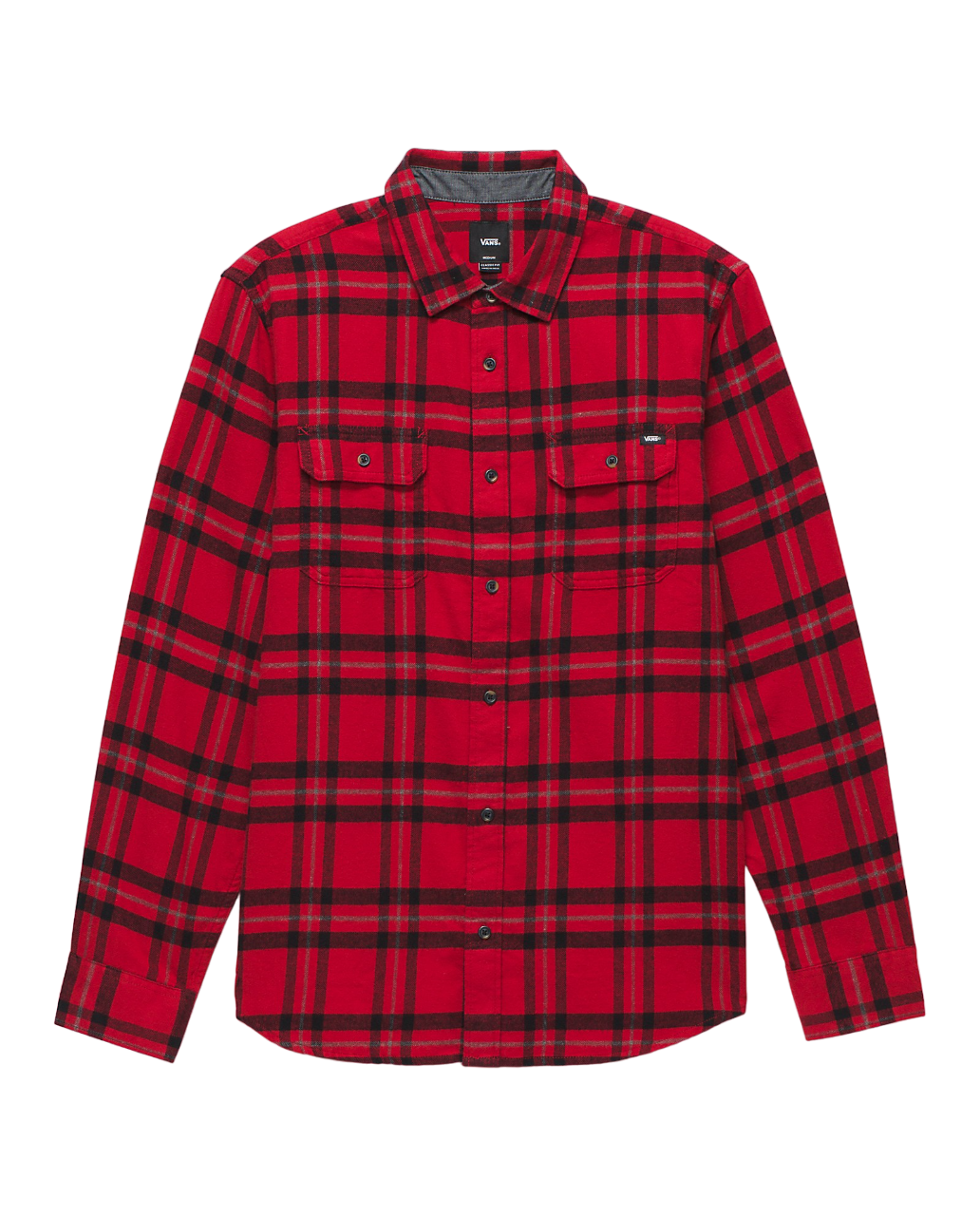 Westminster Buttondown Long Sleeve Shirt - Chili Pepper/Black