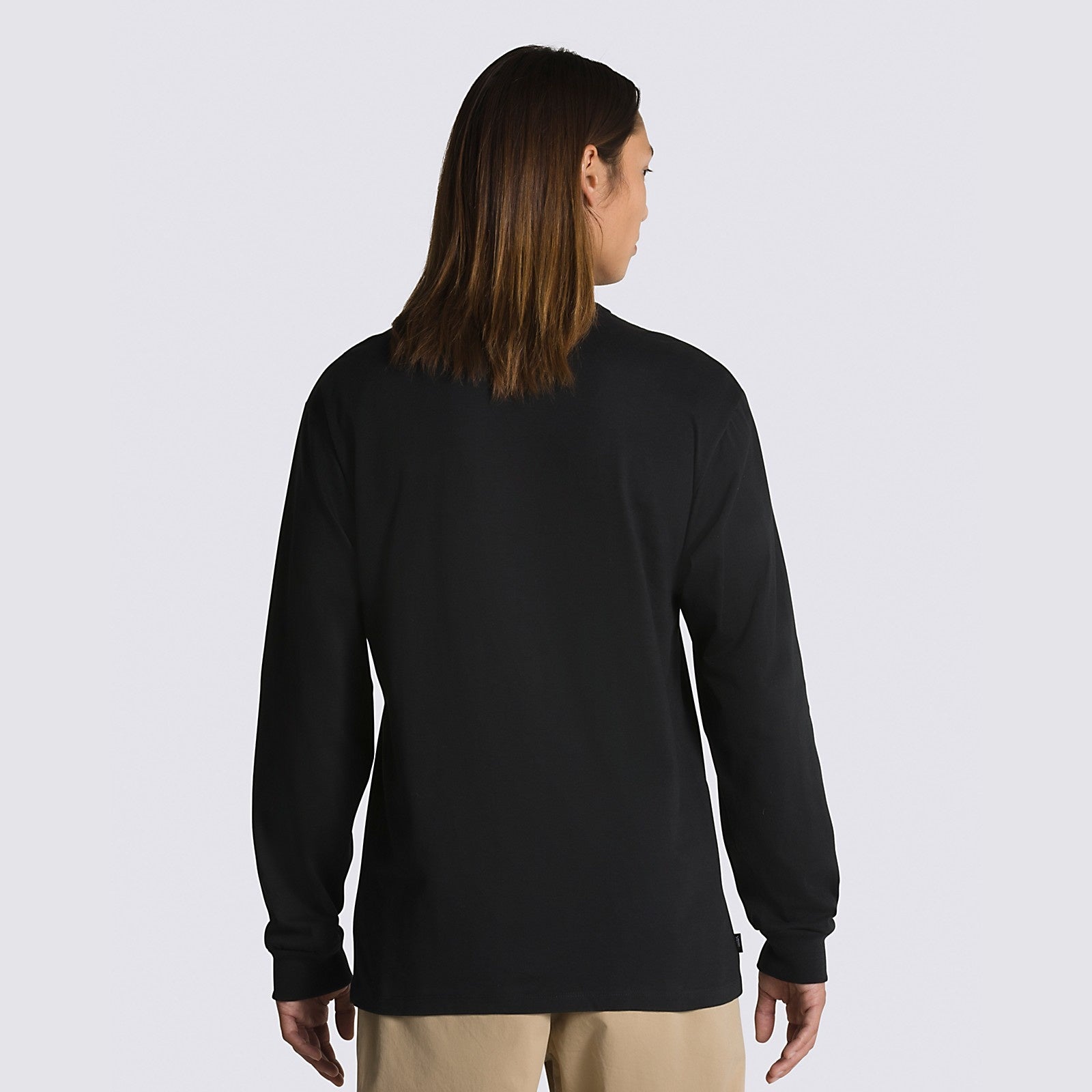 Off The Wall Classic Long Sleeve Shirt - Black